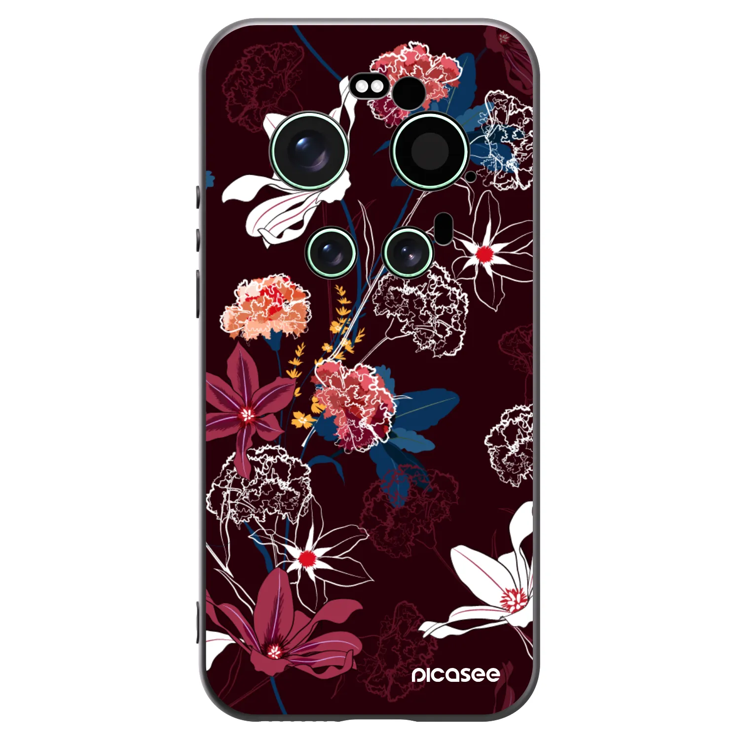 Picasee fekete szilikon tok az alábbi mobiltelefonokra Xiaomi 17 Ultra - Dark Meadow