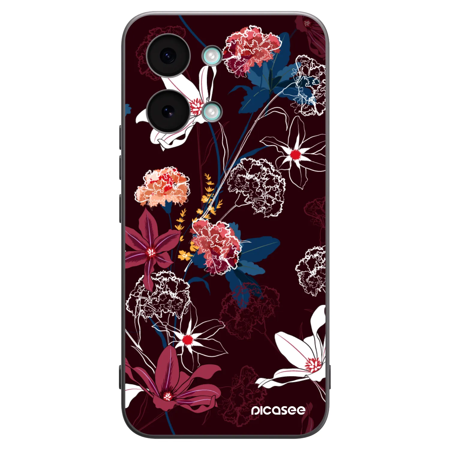Picasee fekete szilikon tok az alábbi mobiltelefonokra Xiaomi Poco X8 Pro Max - Dark Meadow