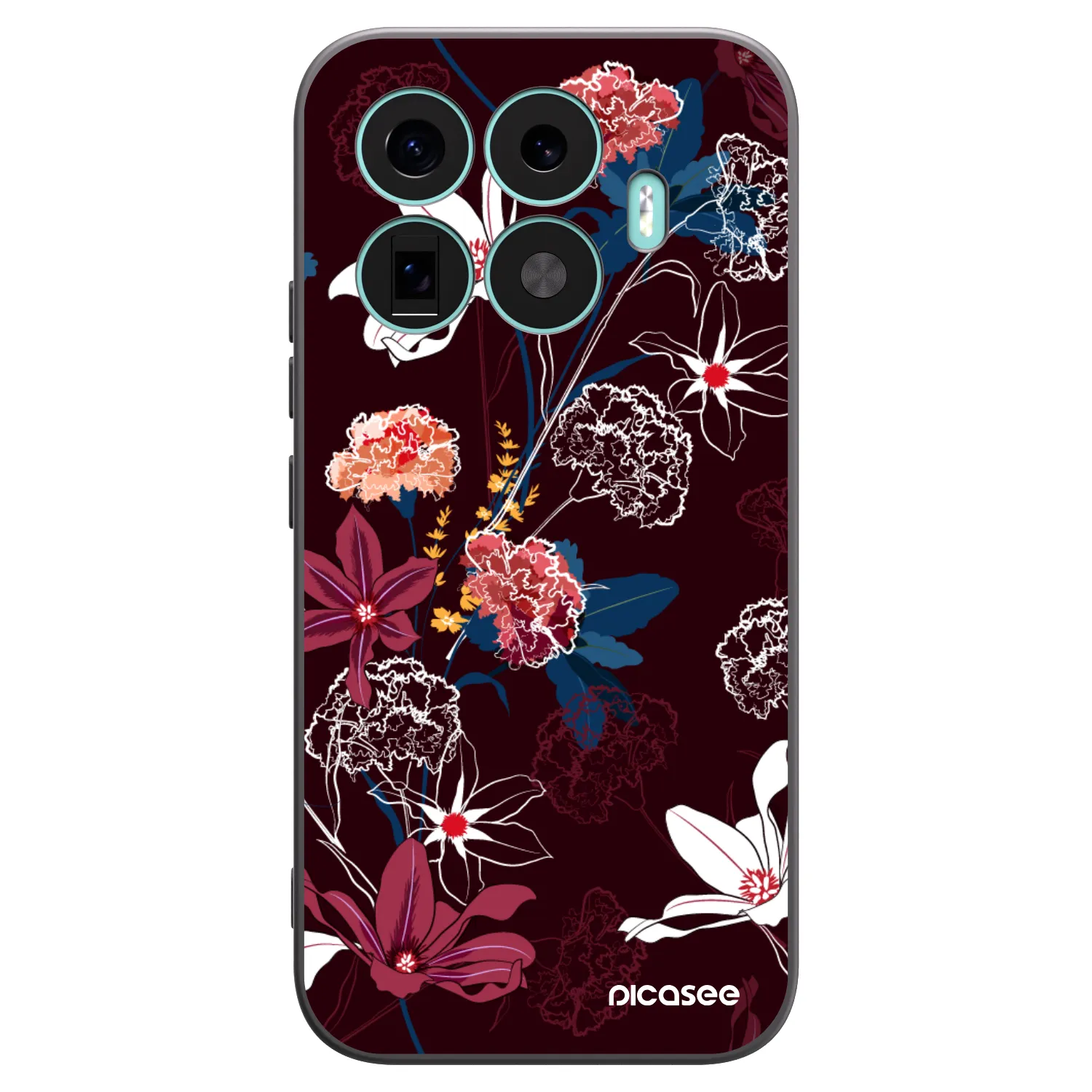 Picasee fekete szilikon tok az alábbi mobiltelefonokra Xiaomi 17T - Dark Meadow