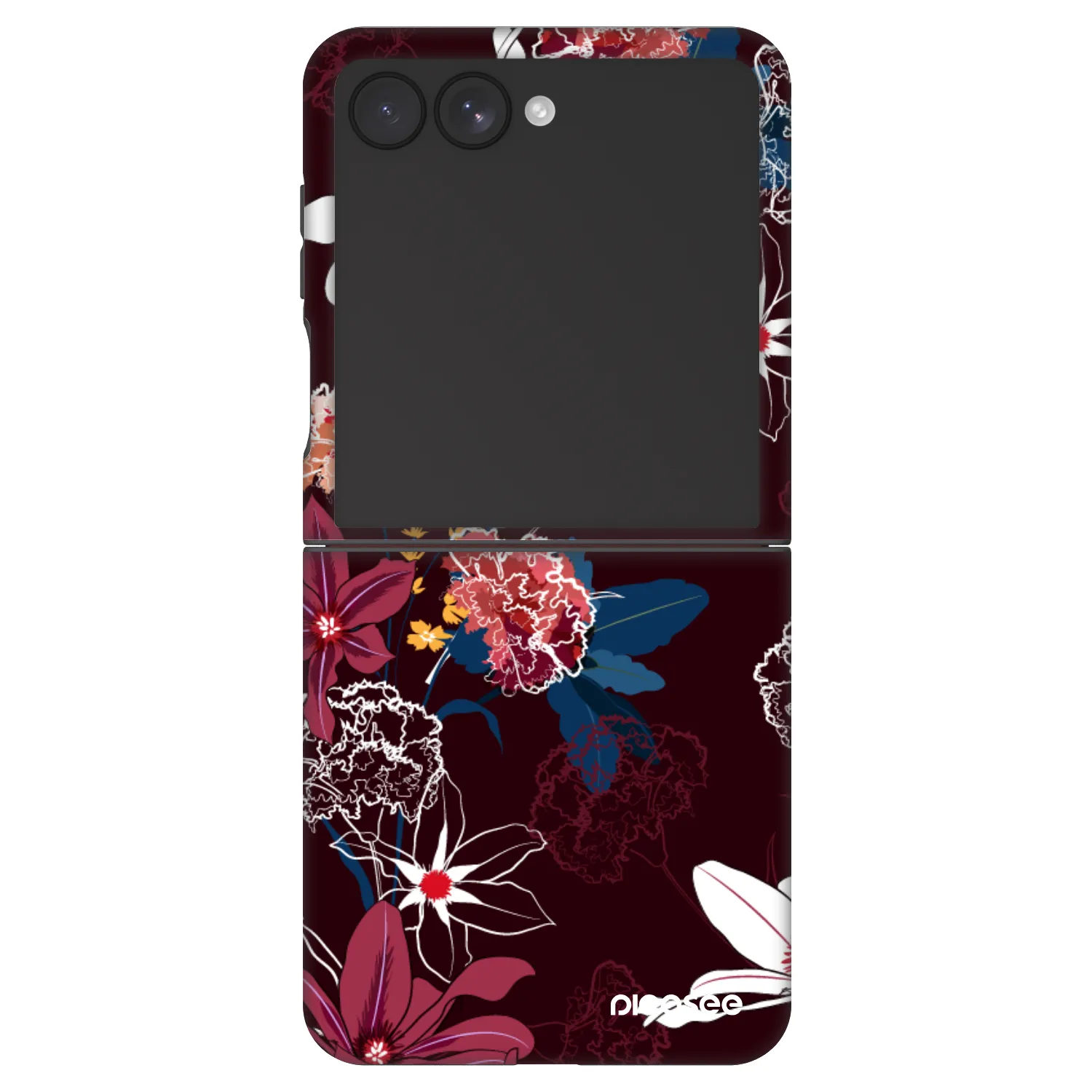Picasee Fashion Case Samsung Galaxy Z Flip7 5G - Dark Meadow