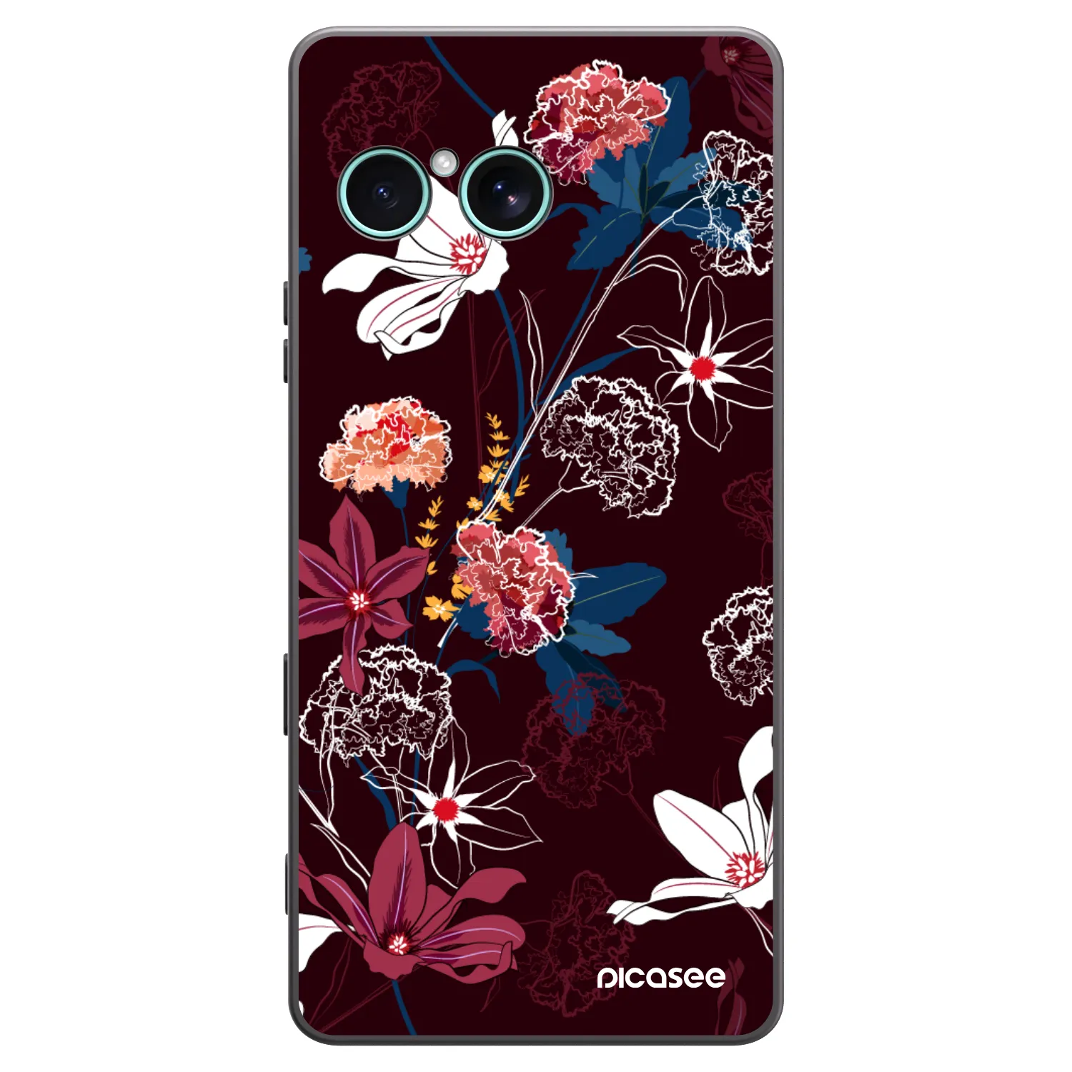 Picasee fekete szilikon tok az alábbi mobiltelefonokra Sony Xperia 10 VII - Dark Meadow