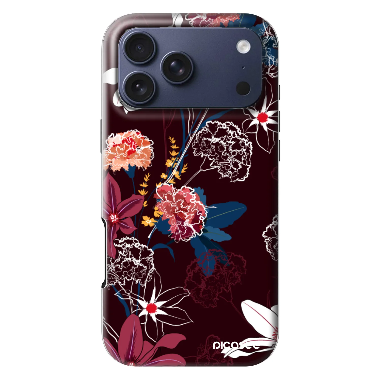 Picasee Fashion Case MagSafe Apple iPhone 18 Pro Max - Dark Meadow