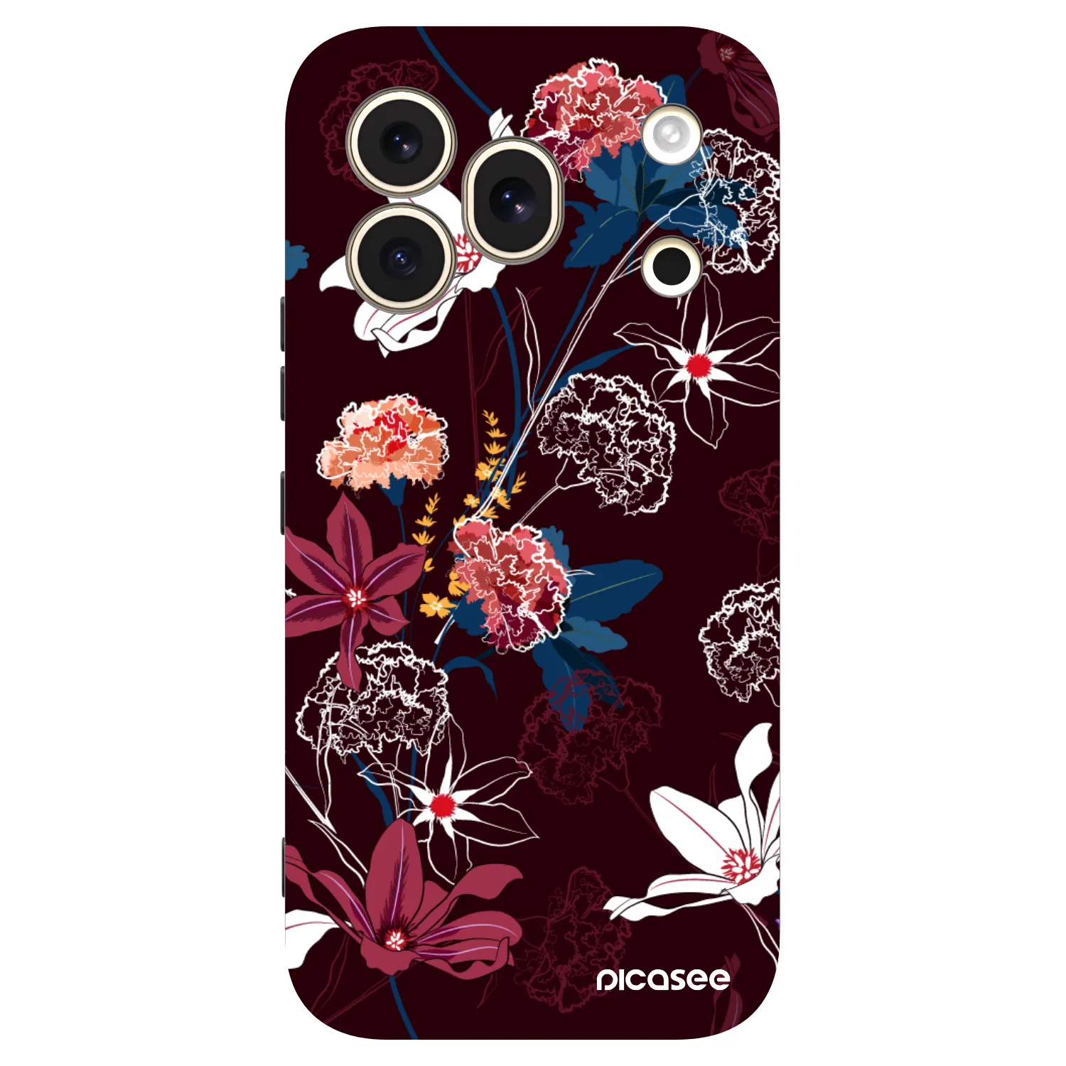 Picasee fekete szilikon tok az alábbi mobiltelefonokra Honor 600 Pro - Dark Meadow