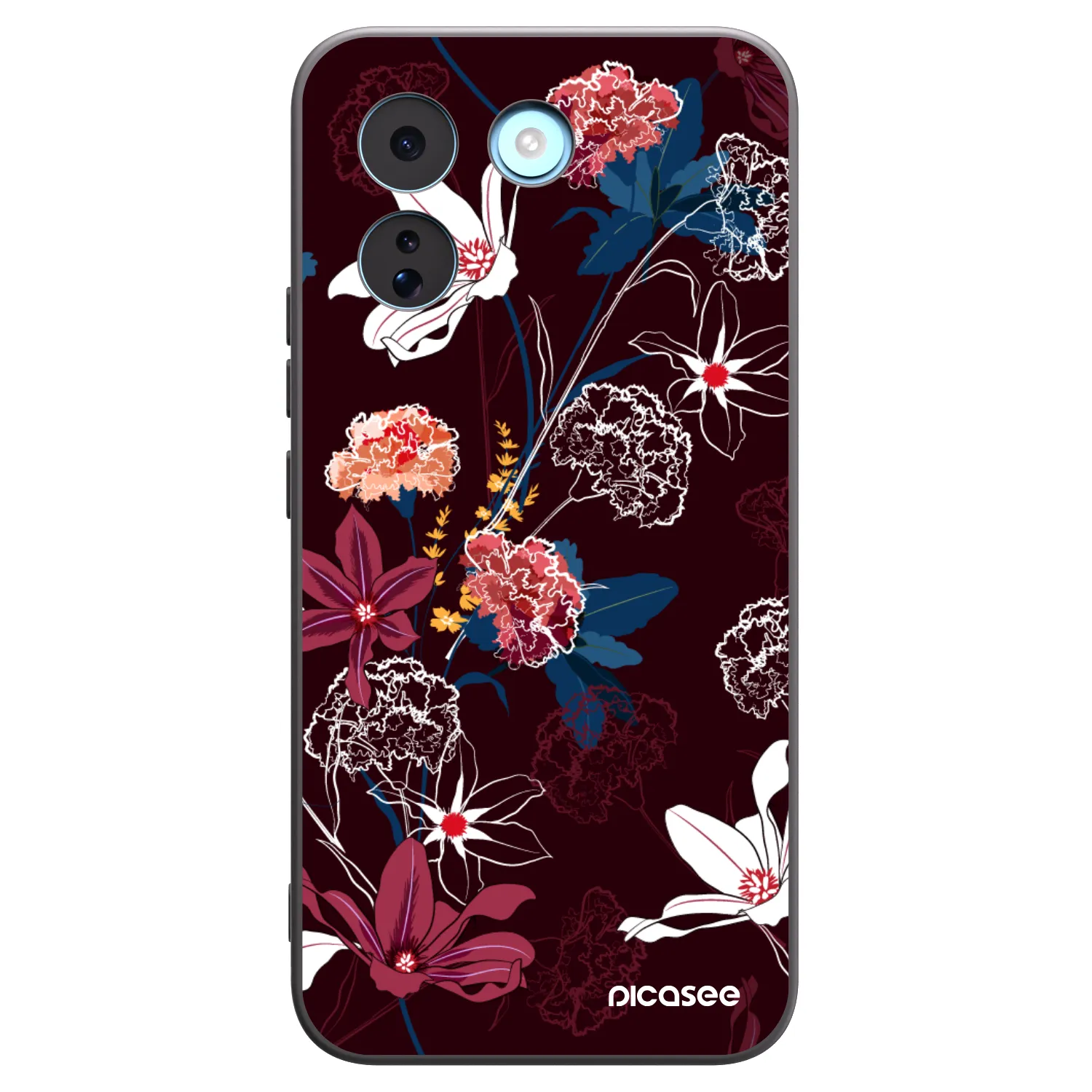 Picasee fekete szilikon tok az alábbi mobiltelefonokra Xiaomi Redmi Note 17 Pro MAX 5G - Dark Meadow