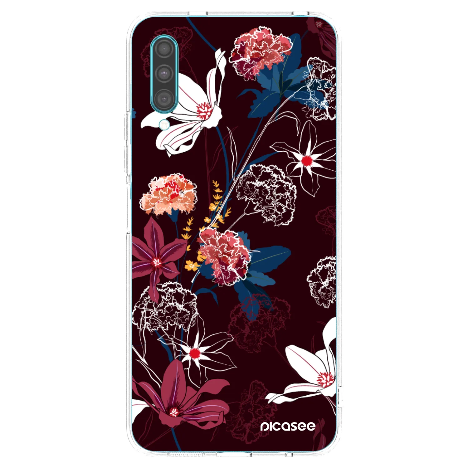 Picasee átlátszó szilikon tok az alábbi mobiltelefonokra Samsung Galaxy A30s A307F - Dark Meadow