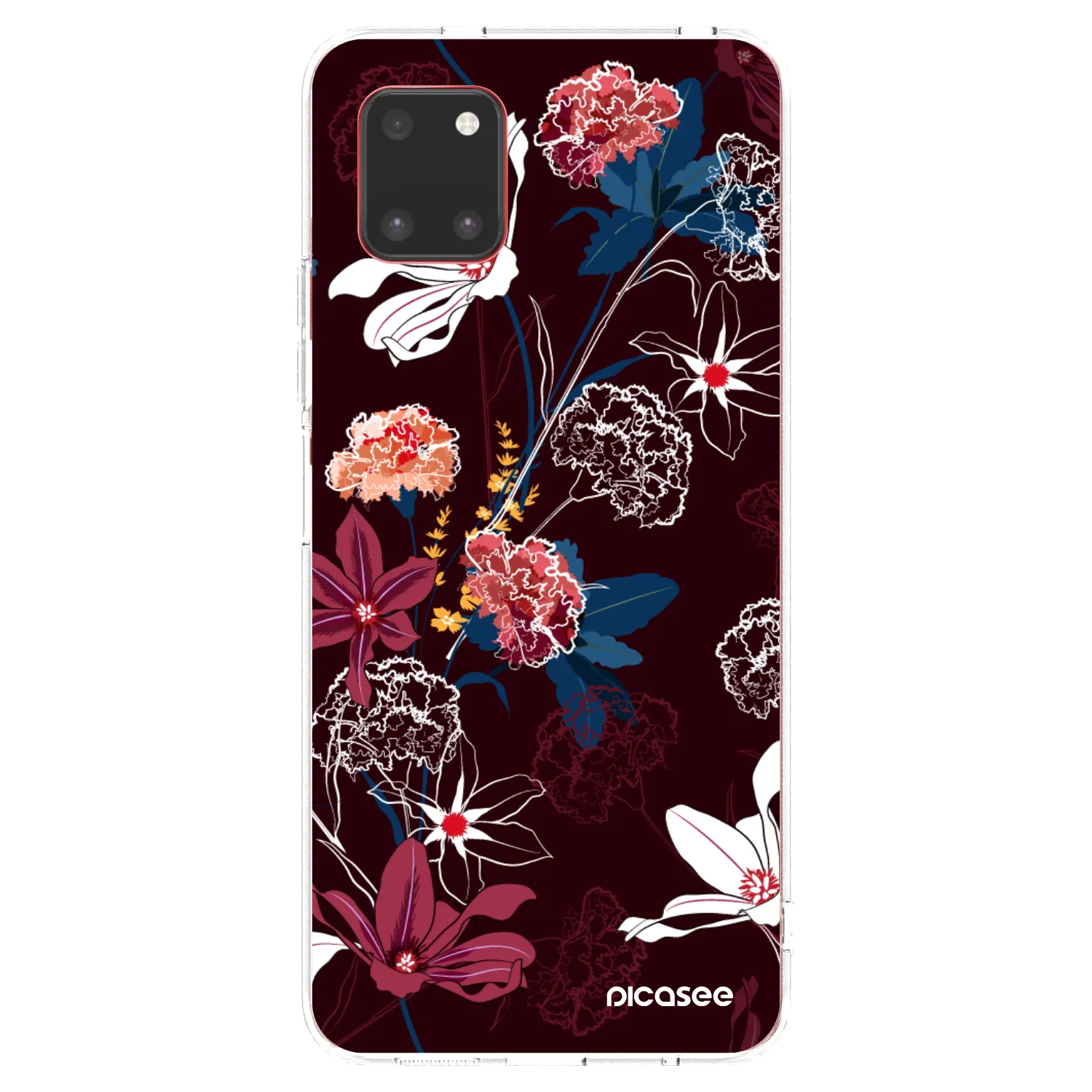 Picasee átlátszó szilikon tok az alábbi mobiltelefonokra Samsung Galaxy Note 10 Lite N770F - Dark Meadow