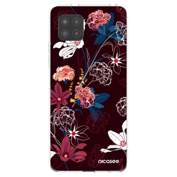 Picasee átlátszó szilikon tok az alábbi mobiltelefonokra Samsung Galaxy A42 A426B - Dark Meadow
