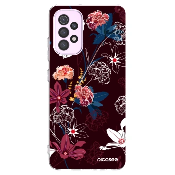 Picasee átlátszó szilikon tok az alábbi mobiltelefonokra Samsung Galaxy A32 5G A326B - Dark Meadow