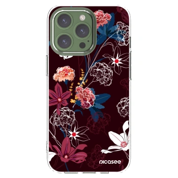 Picasee átlátszó szilikon tok az alábbi mobiltelefonokra Apple iPhone 13 Pro - Dark Meadow