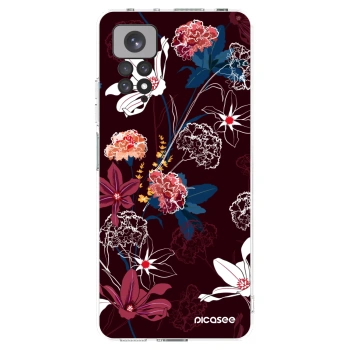 Picasee átlátszó szilikon tok az alábbi mobiltelefonokra Xiaomi Redmi Note 11 - Dark Meadow