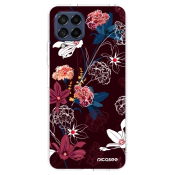 Picasee átlátszó szilikon tok az alábbi mobiltelefonokra Samsung Galaxy M53 5G - Dark Meadow