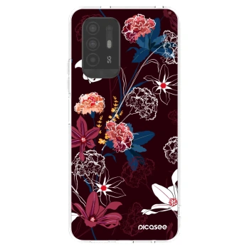 Picasee átlátszó szilikon tok az alábbi mobiltelefonokra OPPO A94 5G - Dark Meadow