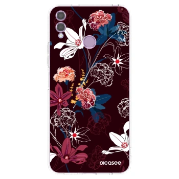 Picasee átlátszó szilikon tok az alábbi mobiltelefonokra Honor 8X - Dark Meadow