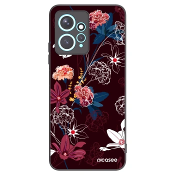 Picasee fekete szilikon tok az alábbi mobiltelefonokra Xiaomi Redmi Note 12 4G - Dark Meadow