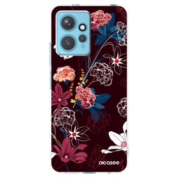 Picasee átlátszó szilikon tok az alábbi mobiltelefonokra Xiaomi Redmi Note 12 4G - Dark Meadow