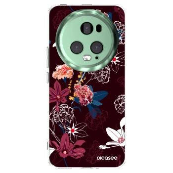 Picasee átlátszó szilikon tok az alábbi mobiltelefonokra Honor Magic5 Pro - Dark Meadow