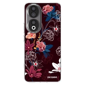Picasee átlátszó szilikon tok az alábbi mobiltelefonokra Honor 90 5G - Dark Meadow