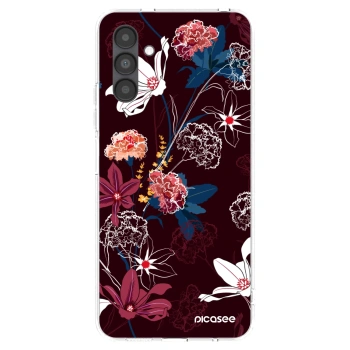 Picasee átlátszó szilikon tok az alábbi mobiltelefonokra Samsung Galaxy A04s A047F - Dark Meadow