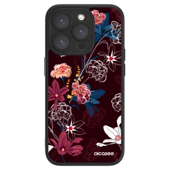 Picasee ULTIMATE CASE MagSafe Apple iPhone 15 Pro - készülékre - Dark Meadow
