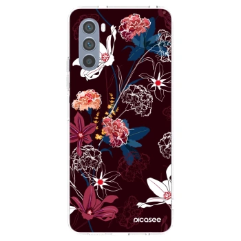 Picasee átlátszó szilikon tok az alábbi mobiltelefonokra Motorola Moto G62 - Dark Meadow
