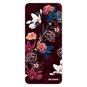 Picasee átlátszó szilikon tok az alábbi mobiltelefonokra Honor Magic4 Lite 5G - Dark Meadow