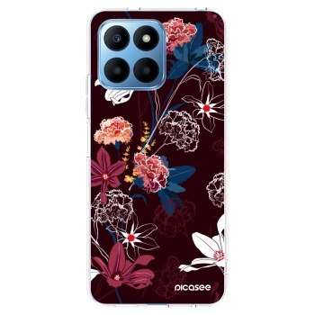 Picasee átlátszó szilikon tok az alábbi mobiltelefonokra Honor 70 Lite - Dark Meadow