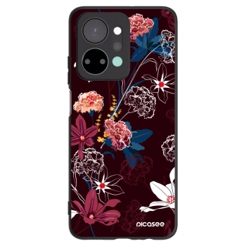 Picasee fekete szilikon tok az alábbi mobiltelefonokra Honor X7a - Dark Meadow