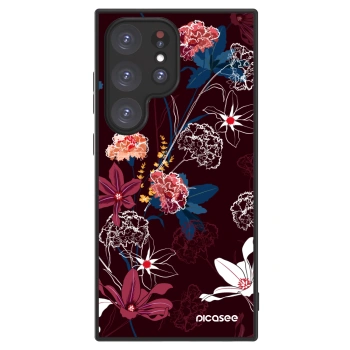 Szilikon tok erre a típusra Samsung Galaxy S24 Ultra S928B 5G - Dark Meadow