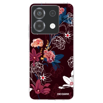 Picasee átlátszó szilikon tok az alábbi mobiltelefonokra Xiaomi Poco X6 - Dark Meadow