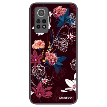 Picasee fekete szilikon tok az alábbi mobiltelefonokra Xiaomi Redmi Note 12 Pro 4G - Dark Meadow