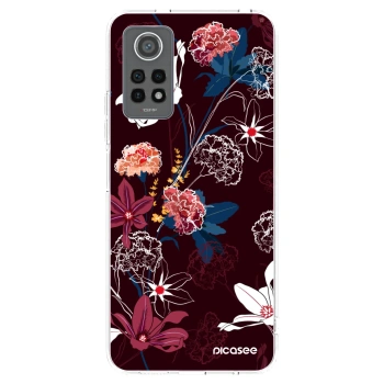 Picasee átlátszó szilikon tok az alábbi mobiltelefonokra Xiaomi Redmi Note 12 Pro 4G - Dark Meadow