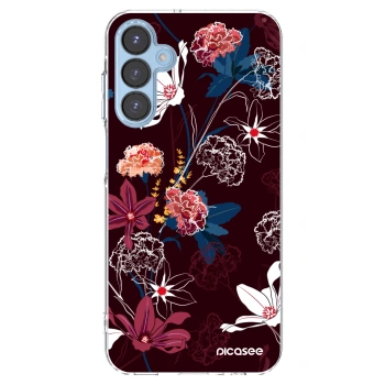 Picasee átlátszó szilikon tok az alábbi mobiltelefonokra Samsung Galaxy A15 A156B 5G - Dark Meadow