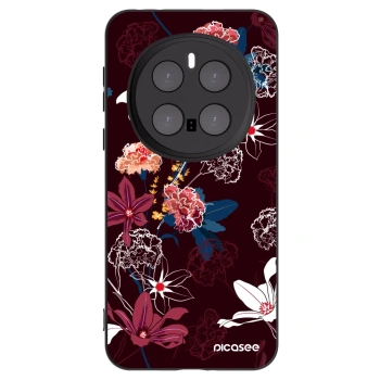 Picasee fekete szilikon tok az alábbi mobiltelefonokra Honor Magic7 Pro 5G - Dark Meadow