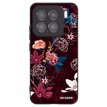 Picasee fekete szilikon tok az alábbi mobiltelefonokra Xiaomi 15 - Dark Meadow