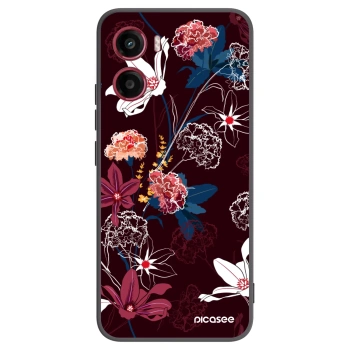 Picasee fekete szilikon tok az alábbi mobiltelefonokra Motorola Moto G05 - Dark Meadow