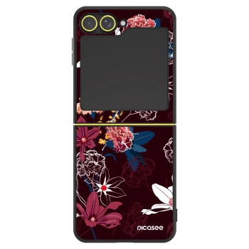 Szilikon tok erre a típusra Samsung Galaxy Z Flip5 5G - Dark Meadow