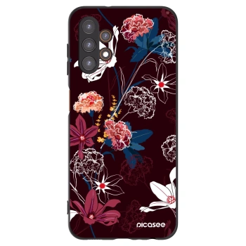 Picasee fekete szilikon tok az alábbi mobiltelefonokra Samsung Galaxy A13 5G - Dark Meadow