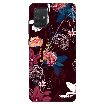 Szilikon tok erre a típusra Samsung Galaxy A71 A715F - Dark Meadow