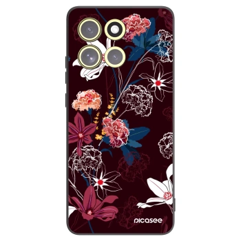 Picasee fekete szilikon tok az alábbi mobiltelefonokra Motorola Moto G86 5G - Dark Meadow