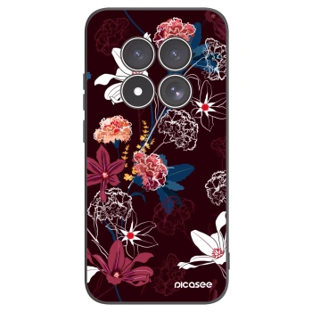 Picasee fekete szilikon tok az alábbi mobiltelefonokra Xiaomi Redmi Note 15 Pro 4G - Dark Meadow