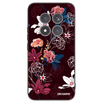 Picasee fekete szilikon tok az alábbi mobiltelefonokra Xiaomi Redmi Note 15 Pro+ - Dark Meadow