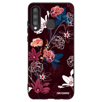 Picasee fekete szilikon tok az alábbi mobiltelefonokra Huawei P30 Lite - Dark Meadow