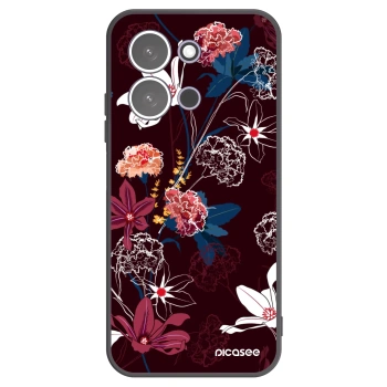 Picasee fekete szilikon tok az alábbi mobiltelefonokra Xiaomi Redmi 15C 5G - Dark Meadow