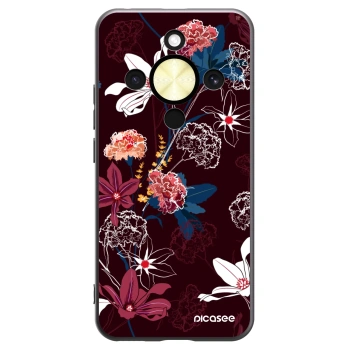 Picasee fekete szilikon tok az alábbi mobiltelefonokra Honor Magic8 Lite 5G - Dark Meadow