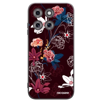 Picasee fekete szilikon tok az alábbi mobiltelefonokra Motorola Moto G77 - Dark Meadow