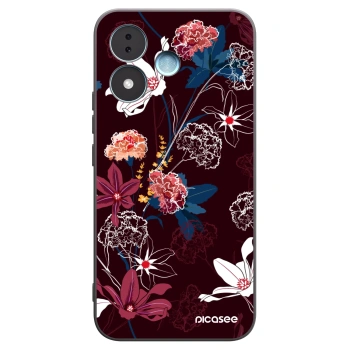 Picasee fekete szilikon tok az alábbi mobiltelefonokra Xiaomi Redmi Note 17 5G - Dark Meadow