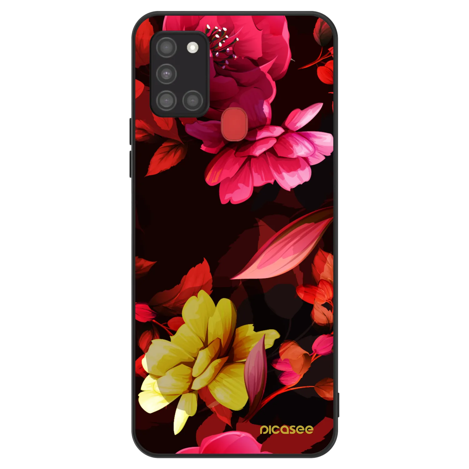 Picasee ULTIMATE CASE Samsung Galaxy A21s - készülékre - Dark Peonny