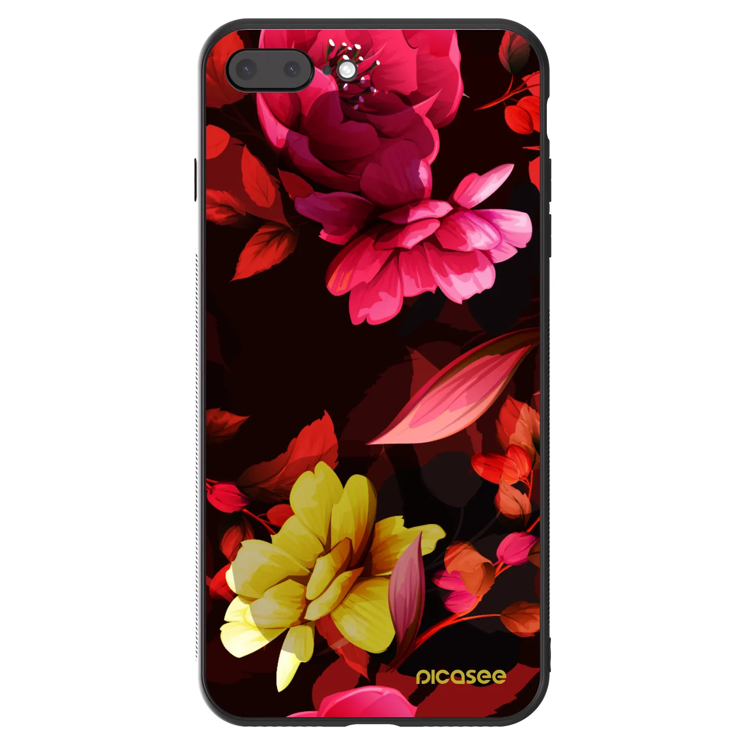 Picasee ULTIMATE CASE Apple iPhone 7 Plus - készülékre - Dark Peonny