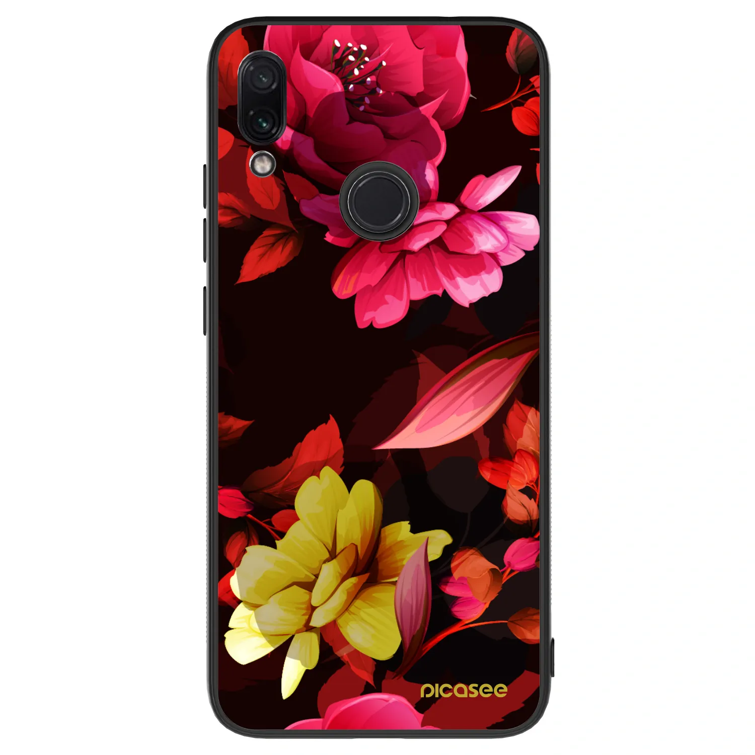 Picasee ULTIMATE CASE Xiaomi Redmi Note 7 - készülékre - Dark Peonny