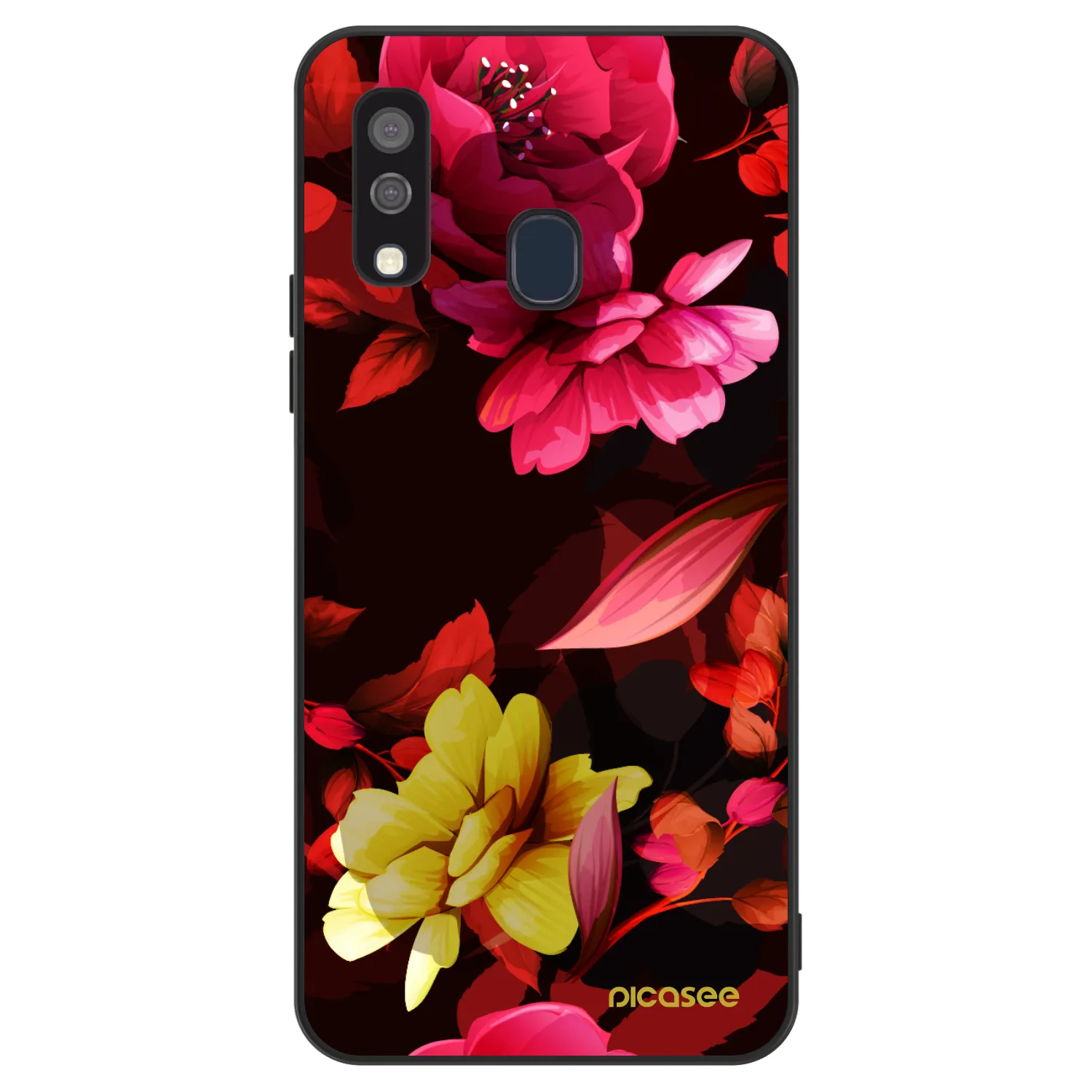Picasee ULTIMATE CASE Samsung Galaxy A40 A405F - készülékre - Dark Peonny